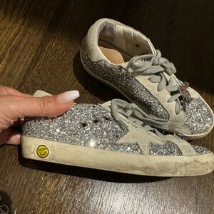 Kids golden goose size 32 plus shoe charms from Golden Goose Rome Italy